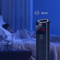 Haute qualité 36 pouces été Ventilateur silencieux à la mode sans lame tour ventilateur télécommande pour ménage RV utilisation en gros