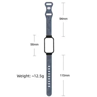 Correa de Reloj Inteligente Deportiva de Silicona para Redmi Band 3, Ajustable, Suave, Cómoda, Transpirable, Impermeable, con Diseño de Diente de León