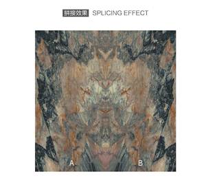 Azulejos de Piedra Sinterizada XIYOU con Diseño de Vetas de Madera, Formato Grande para Pisos y Paredes, Ideales para Sala de Estar, Recibidor, Dormitorio y Encimeras - Product Image 4