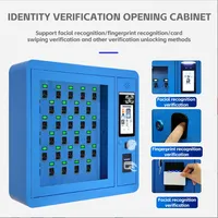 Boîte de gestion de clés RFID intelligente avec lecteur d'empreintes digitales, carte et code, murale ou sur pied, pour clés de voiture