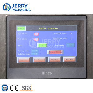 JERRYPACK JOF-8 50Ml-2000Ml Tám Vòi Phun Tự Động Tràn Mức Bằng Nhau Máy Dán Nhãn Chai Vodka Whisky 750Ml - Product Image 4