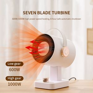 Taşınabilir ısıtıcı fanı 2 In 1 Combo masaüstü elektrikli küçük soğutma ve ısıtma fanı taşınabilir kapalı kullanım için PTC seramik uzay ısıtıcı - Product Image 5