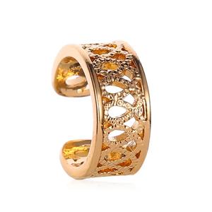 Venta al por mayor joyería de moda oro sin perforación cartílago de la oreja hueso en forma de C apilable brazalete envoltura pequeño Clip pendiente - Product Image 6