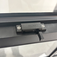 Ventanas de Guillotina Dobles de Aluminio con Doble Acristalamiento Negro para Construcción, Diseño Nuevo 2026