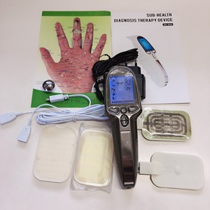 Baterai isi ulang perangkat terapi diagnosis meridian dengan pemanasan puluhan pereda nyeri - Product Image 6