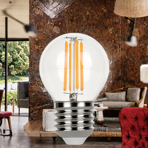 220V Vintage Globe <strong>Bulb</strong> G45 Edison <strong>LED</strong> Filament <strong>Bulb</strong> Pendant Chandelier Lighting 2700K Warm White Clear Glass <strong>E27</strong> Residential - Product Image 2