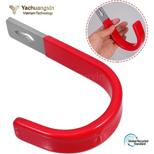 Connecteur en cuivre rouge en forme de U pour installation électrique avec bornes métalliques - Product Image 5