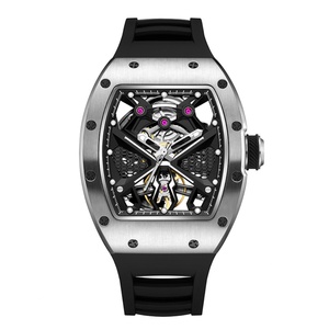 Reloj Mecánico de Moda para Hombre, Reloj Mecánico Tourbillon, Relojes Mecánicos Auténticos, Regalos Empresariales para Hombre - Product Image 1