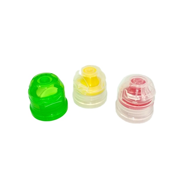 28/38mm plastic flip top cap with silicone valve for sport water bottle, flip top cap for 1881 1810 neck bottle