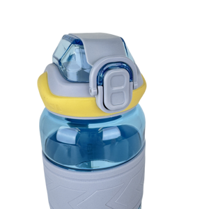 Bouteilles d'eau motivantes en plastique Tritan 1L avec logo personnalisé, vente en gros d'usine, pour le sport, avec graduations - Product Image 4