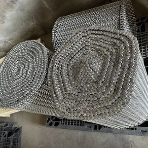 Gıda taşımacılığı için kurutma fırını 304 paslanmaz çelik konveyör bant, <span class=keywords><strong>metal</strong></span> çubuk bağlantı konveyör bant - Product Image 5