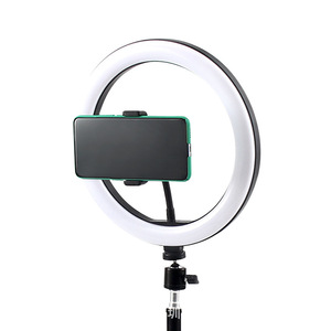 Nuevo producto caliente al aire libre útil belleza anillo luz foto difusión lámpara fábrica 10 pulgadas escritorio relleno LED luz sin trípode - Product Image 2