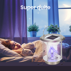 Ngoài trời Vườn có thể sạc lại năng lượng mặt trời <span class=keywords><strong>Bug</strong></span> <span class=keywords><strong>Zapper</strong></span> kẻ giết côn trùng đèn Pin nguồn điện rắn ngoài trời Pest muỗi đèn - Product Image 4