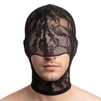 Wiederverwendbare und Waschbare Gay-Erwachsenen-Vollgesichtsmaske mit Elastizität für BDSM, Kopfbedeckung, Cosplay, Performance und Rollenspiel-Zubehör