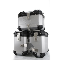 Valise latérale de moto en aluminium 38L personnalisée pour BMW R1200 GS 2016 Valise latérale de sacoche de Moto