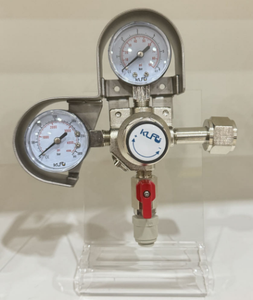 उच्च दबाव नाइट्रोजन नियामक पीतल गेज रक्षक 3000psi अधिकतम इनलेट दबाव 0-60psi अधिकतम इनलेट दबाव 0-60psi - Product Image 3