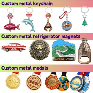 Conception et personnalisation gratuites de porte-clés en métal, souvenirs d'aquarium, plus de <span class=keywords><strong>15</strong></span> ans d'expérience en vente en gros d'usine, cadeaux avec logo 2D/3D - Product Image 2