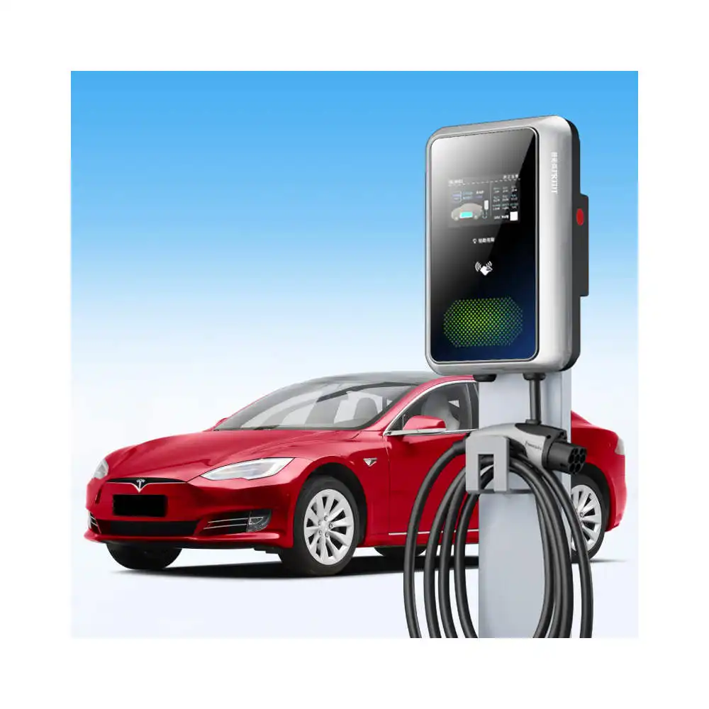 Economical Electric Vehicle Charge Station 22Kw Type 2 Single Phase Fast Charging Ev Quick Electric Car Ac Charger