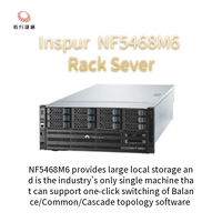 Serveur GPU 4U Spur NF5468M6 prêt à être expédié, serveur rackable original en gros pour solutions IA de centre de données, compatible A100 L40S