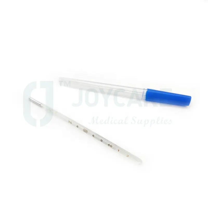 Medical Mercury Glass Thermometer Oral Armpit Easy Use Mercury Free Clinical Glass Thermometer