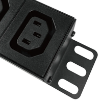 7.5kw monophasé universel 240V 30A C13 C19 sortie intelligente montage en rack intelligent compteur Miner PDU avec prise industrielle L6-30P