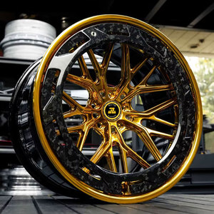 Rines de Aluminio Forjados Personalizados de 13 14 15 16 17 18 Pulgadas para Autos, 5x114.3 5x120 5x130, Nuevos Rines para Autos de Pasajeros para Bentley, McLaren, Benz - Product Image 1