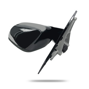 Ensemble de rétroviseurs pour BMW Série 5 G38 2016-2019, côté gauche, en ABS noir, pièce de rechange - Product Image 1