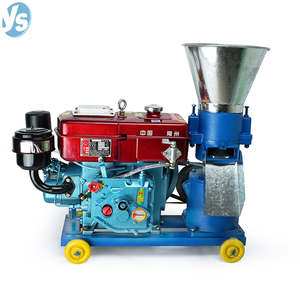 भारी शुल्क 220v/380v उच्च उत्पादकता स्टेनलेस स्टील फीड पेलेट मिल कुशल मोटर ग्रैनुलेटर नए कृषि उत्पादन - Product Image 1