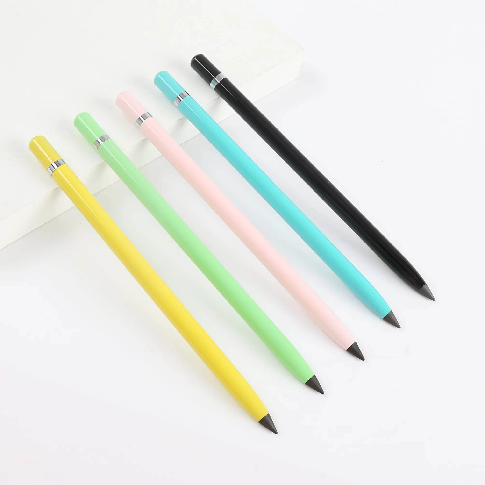 2022 beliebt Verkauf heißer GIF für immer Bleistift recycelte Bleistifte umwelt freundlicher Bleistift mit Logos Werbung