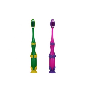 Santé bucco-dentaire Soins dentaires Brosse à dents ergonomique en forme d'animal pour enfants Brosse à dents manuelle de haute qualité - Product Image 1