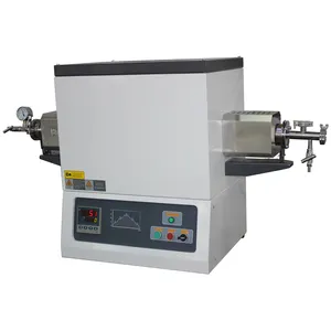 Calcine 1800c forno de tubo de vácuo de análise química de fundição de chumbo de laboratório