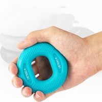 Anillo de silicona Hand Grip Fitness Fingertip Power Trainer para fuerza muscular mejora la fuerza de los dedos