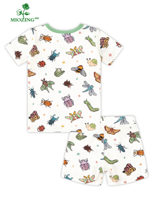 Conjunto Deportivo <span class=keywords><strong>para</strong></span> Bebé Miozing, <span class=keywords><strong>Ropa</strong></span> <span class=keywords><strong>de</strong></span> Verano <span class=keywords><strong>para</strong></span> Bebé, Pijama Orgánico <span class=keywords><strong>para</strong></span> Bebé, <span class=keywords><strong>Ropa</strong></span> <span class=keywords><strong>de</strong></span> Bebé con Certificación GOTS, <span class=keywords><strong>Ropa</strong></span> <span class=keywords><strong>de</strong></span> Dormir <span class=keywords><strong>para</strong></span> Bebé <span class=keywords><strong>de</strong></span> Marca Privada - Product Image 2