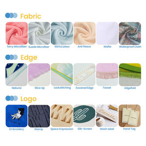 Mùa Hè Tốt Nhất Bán Bãi Biển Khăn Cát Miễn Phí Tùy Chỉnh Phổ Biến Mô Hình OEM Logo In Sợi Nhỏ Bãi Biển Khăn - Product Image 5