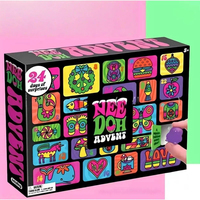 Nouveau Calendrier de l'Avent Surprise Squishy Dee Dohed, Mini Jouets Anti-Stress Pop It à Presser, Squishy Fidget Halloween
