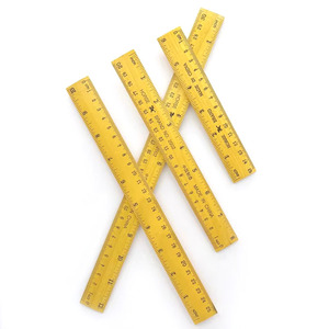 Vente en gros de règles droites en bois jaunes de 15 cm, 20 cm, 25 cm, 30 cm pour les écoliers - Product Image 3