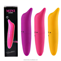 JoyPark Heißer Günstiger Mini G-Punkt Klitoris-Stimulator Elektrischer Delfin-Vibrator Vibrierender Ei-Massage Bullet Vibrator für Frauen