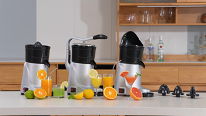 Exprimidor de Cítricos Shanyou Sin BPA con 3 Conos, Compacto, Gran Capacidad, 250W para Naranjas, Limones, Limas, 1500 RPM, 220V - Product Image 6
