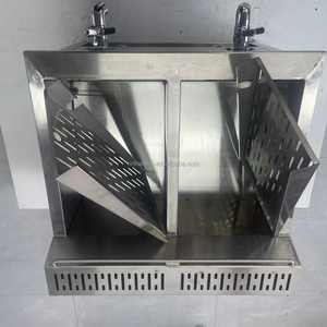 Friggitrice Professionale Hansu 30L a Doppio Serbatoio GPL con Doppia Cesta e Sistema di Scarico Olio per Ristoranti Affollati - Product Image 4