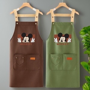 Delantal con Logotipo Personalizado para Jóvenes, Cocina, Hogar, Ropa de Trabajo, Cocina, Catering, Exclusivo para Mujeres, Nuevo Modelo 2026, Hecho a Medida - Product Image 1