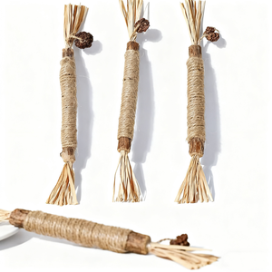 Natuurlijk Matatabi Sticks Kattenkruid Kauwspeelgoed-Bijtbestendig En Tandenreiniging Voor Interactieve Huisdieren Binnenshuis - Product Image 1