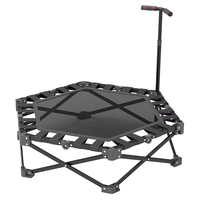 Trampoline pliable pour enfants Gaodeng, tapis rebondissant d'intérieur pour la maison, avec sangle de rebond épaissie et tube en acier renforcé