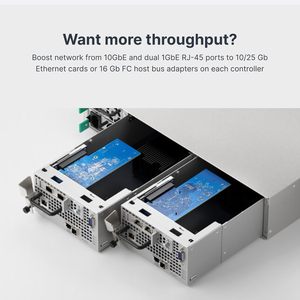 Pour contrôleur double actif 2U 12 baies <span class=keywords><strong>SAS</strong></span> SAN UC3400 (sans disque) avec prise en charge USB - Product Image 2