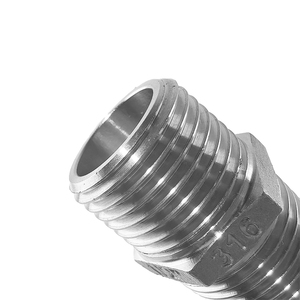 Accesorios de tubería roscados de acero inoxidable para prevención de óxido anticorrosión de grado industrial para aplicaciones de maquinaria y construcción - Product Image 3