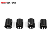 Embouts d'échappement en fibre de carbone de style MP pour BMW M2 G87 M3 G80 G81 M4 G82 G83