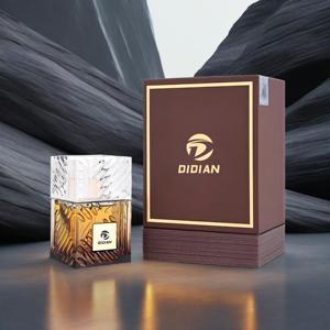 Flacon de <span class=keywords><strong>parfum</strong></span> transparent de luxe personnalisé de 100ml pour hommes et femmes vide flacon de <span class=keywords><strong>parfum</strong></span> en spray arabe unique de Dubaï de luxe avec couvercle en verre - Product Image 2