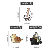 Cartoon Anime Emaille Pin Fantasie Animatie Metalen Broche Revers Badge Sieraden Rugzak Accessoires Groothandel