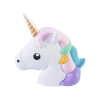 Diffuseur de parfum pour voiture en gypse, motif Cheval arc-en-ciel et Étoile filante, à clipser sur grille d'aération