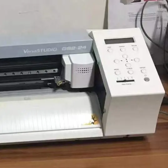 Marka yeni roland orijinal plotter GS2-24 kesme makinası dijital vinil T shirt çizim kesici LOGO desen şekilli kesim