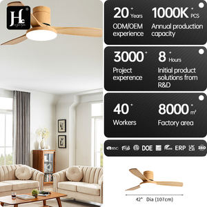 Ventilador de Techo Inteligente con Control Remoto, 3 Aspas, 35W, Atenuable, con Luces LED, Compatible con Mayoristas - Product Image 4